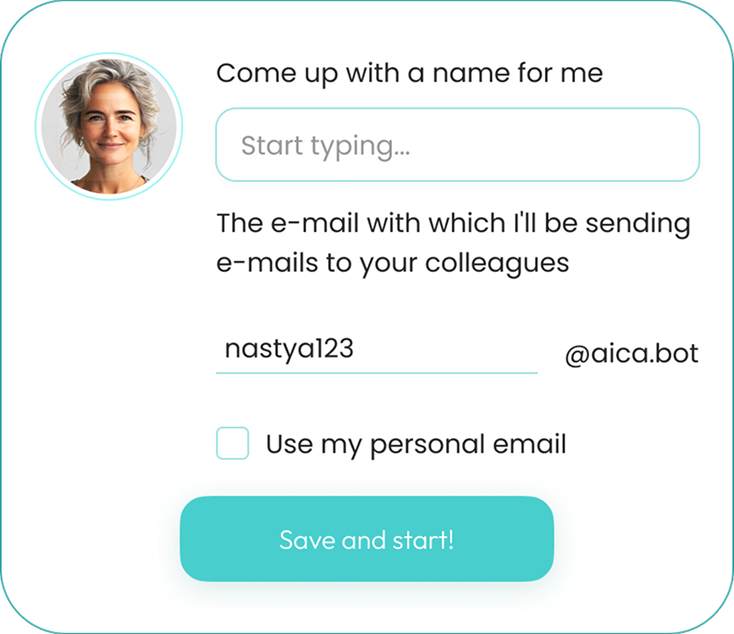 AICA assistant interface learning calendar availability and scheduling constraints